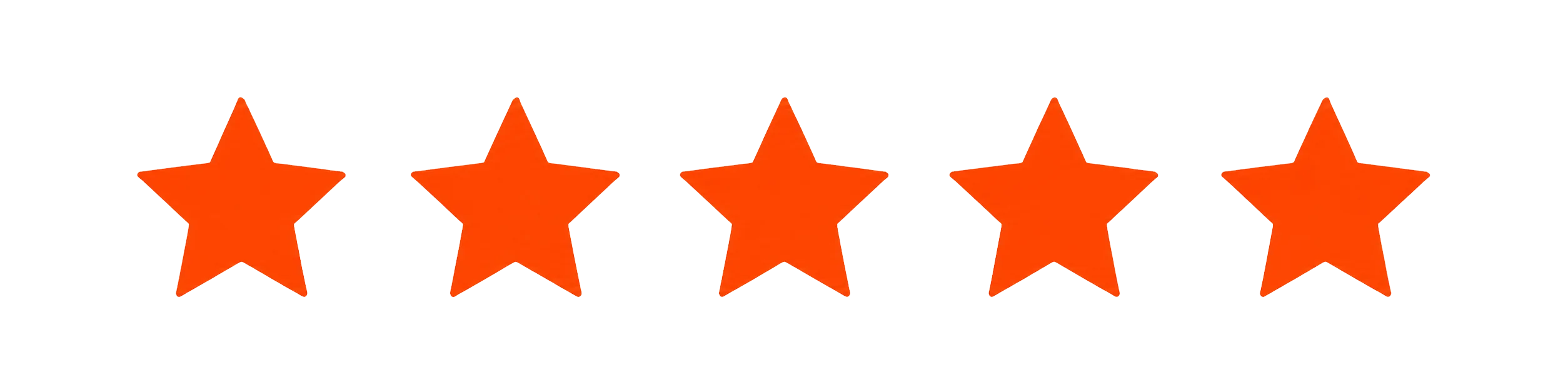5 star rating